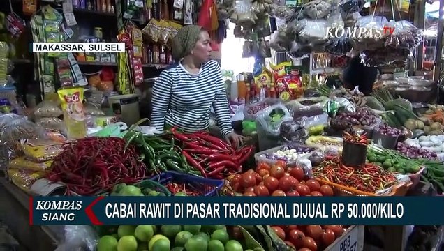 Stok Minim, Harga Bumbu Dapur di Pasar Tradisional di Makassar Terus Alami Kenaikan