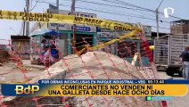 VES: Comerciantes de la Zona Industrial denuncian que obras inconclusas perjudican sus negocios