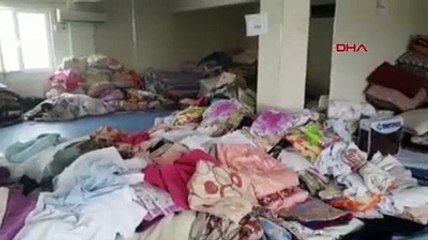 Depremzede kendisine verilen yastıktan çıkanları görünce gözlerine inanamadı