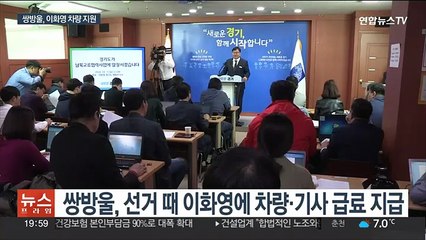 쌍방울, 도지사 선거 때 이화영에 차량 등 지급