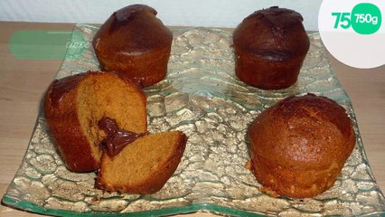 P'tit moelleux au caramel et Nutella