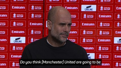 Guardiola takes cheeky swipe at Manchester United's title challenge