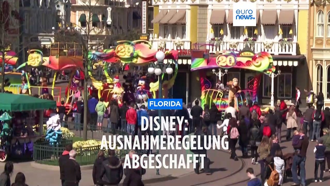 Florida: Gouverneur DeSantis bremst Disney aus
