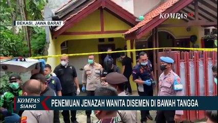 Dua Jasad Wanita yang Disemen di Rumah Kontrakan Dievakuasi dan Dibawa ke RS Polri untuk Autopsi