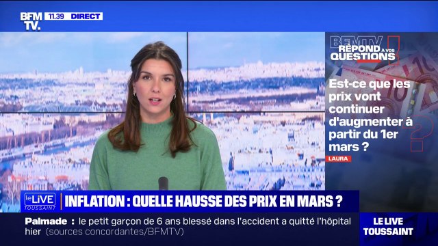 Les prix vont-ils continuer d'augmenter à partir du 1er mars? BFMTV répond à vos questions