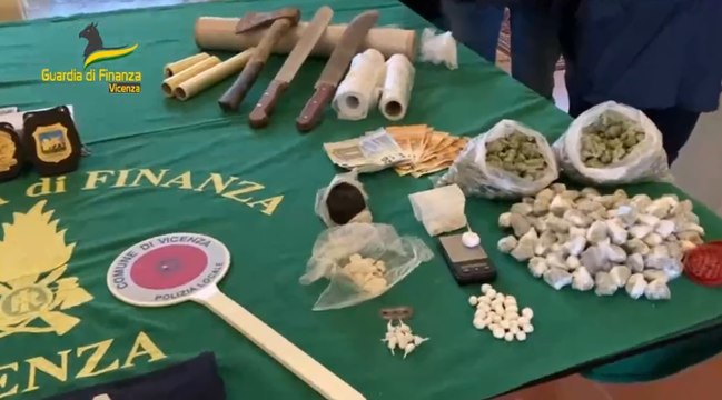 Vicenza, spaccio di droga a San Bortolo: arrestati tre nigeriani (28.02.23)