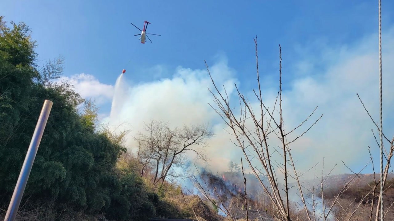 전북 완주 비봉면서 산불...80대 주민 숨진 채 발견 / YTN