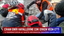 Galatasaray acı haberi duyurdu... 62. saatte enkazdan kurtarılan Cihan Emir Parlak hayatını kaybetti