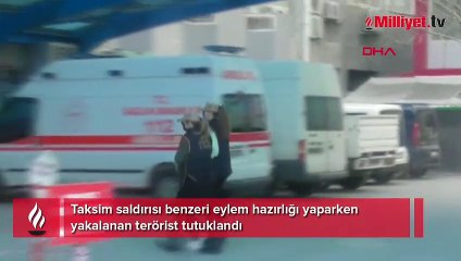 Eylem hazırlığı yaparken yakalanan terörist tutuklandı