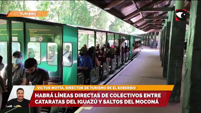 Habrá líneas directas de colectivos entre Cataratas del Iguazú y Saltos del Moconá