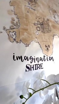 Dessiner sa propre carte façon Le seigneur des anneaux ... magnifique