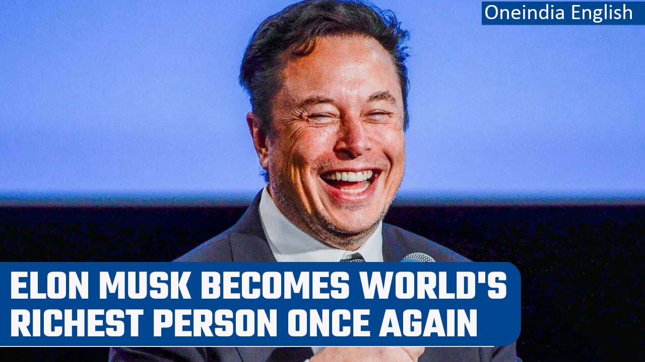 Elon Musk reclaims the world's richest man title as Tesla stock prices surge | Oneindia News