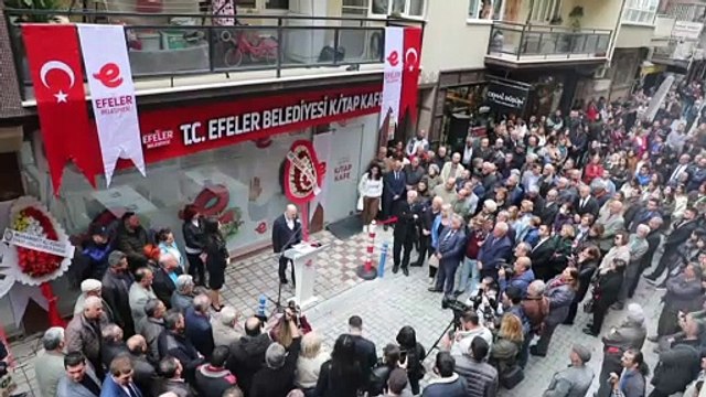 Başkan Atay, Efeler'i eğitim yuvasına dönüştürüyor! 10. Kitap Kafe açıldı