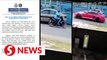 Did sports car drivers give chase to a snatch thief in Ipoh?