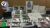 La 'tienda' ilegal de Apple en un sótano de Madrid: la Policía detiene a tres butroneros