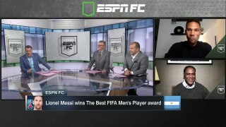 Lionel Messi wins BEST FIFA Men's Player award  [FULL REACTION] _ ESPN FC