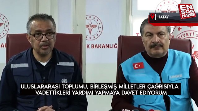 DSÖ Direktörü Ghebreyesus: Türkiye, elinden gelenin en iyisini yapıyor