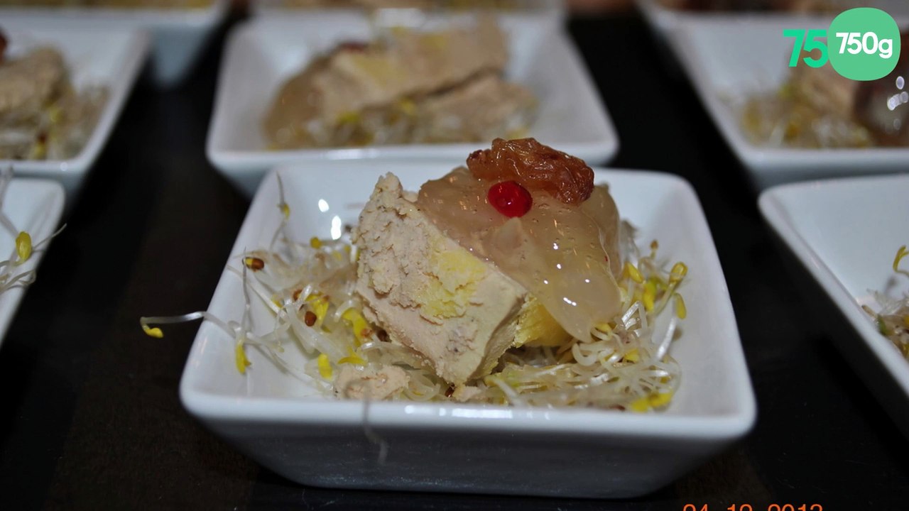Foie gras aux raisins secs