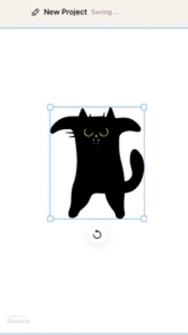 make cat design in 30 sec