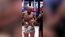 Sunderland fighter Phil De Fries after his last title defence fight against Todd Duffee