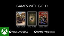 Games with Gold - Juegos de Marzo de 2023