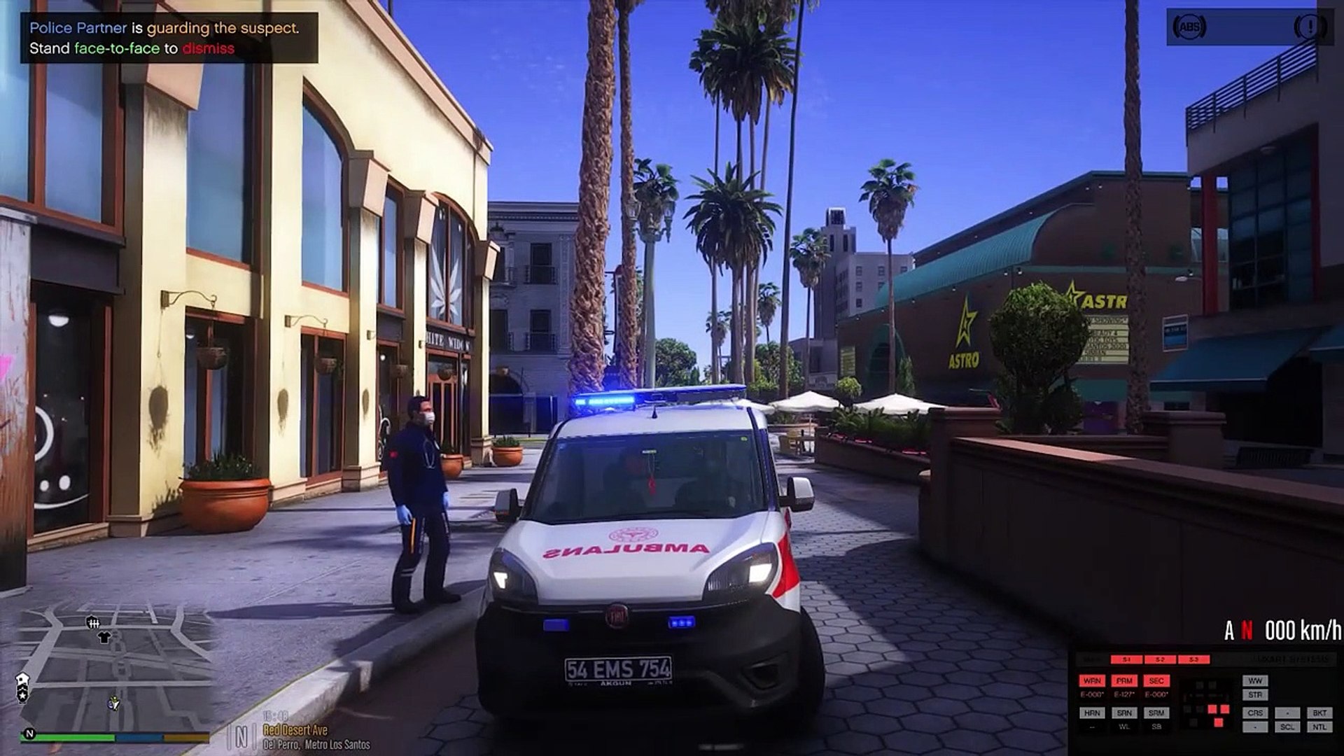DOBLO AMBULANS ! - 112 AMBULANS MODU GTA 5 - LSPDFR