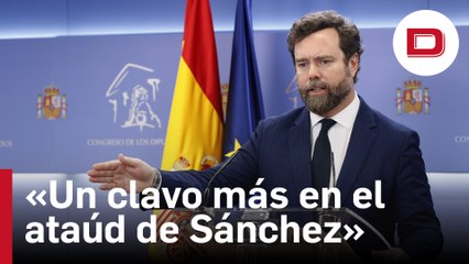 Para Vox, el caso Mediador: «Es un clavo más en el ataúd de Sánchez»
