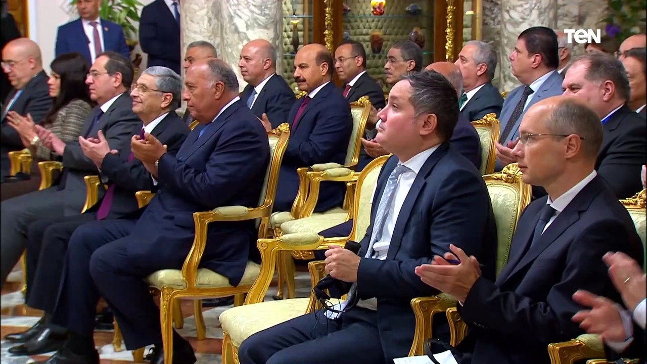مؤتمر صحفى للرئيس السيسي ورئيس وزراء المجر بقصر الاتحادية