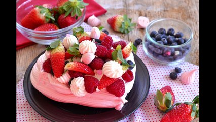 Pavlova - meringata per San Valentino