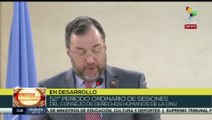 “Reafirmo de manera absoluta el compromiso cabal de Venezuela en materia de derechos humanos”