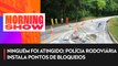 Novos deslizamentos foram registrados na rodovia Rio-Santos