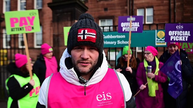 EIS Teachers Mobilise in Glasgow