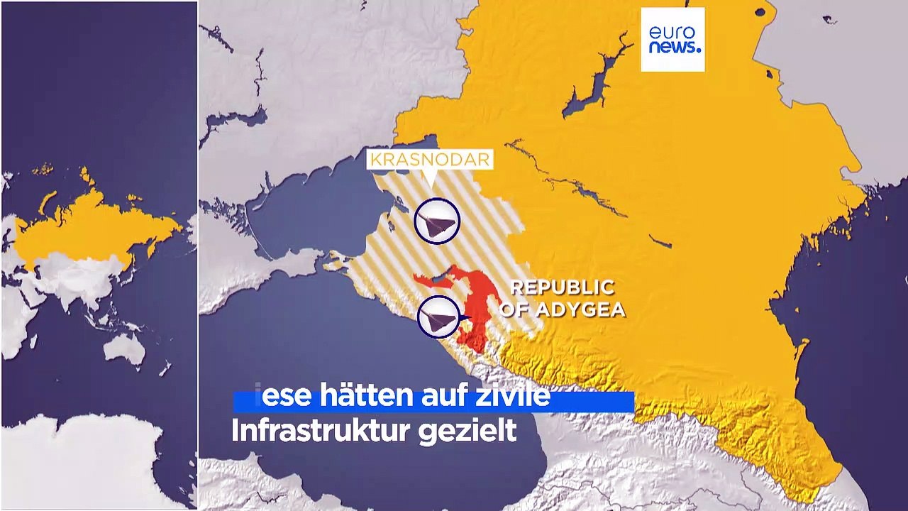 Moskau meldet Abschuss mehrerer ukrainischer Drohnen