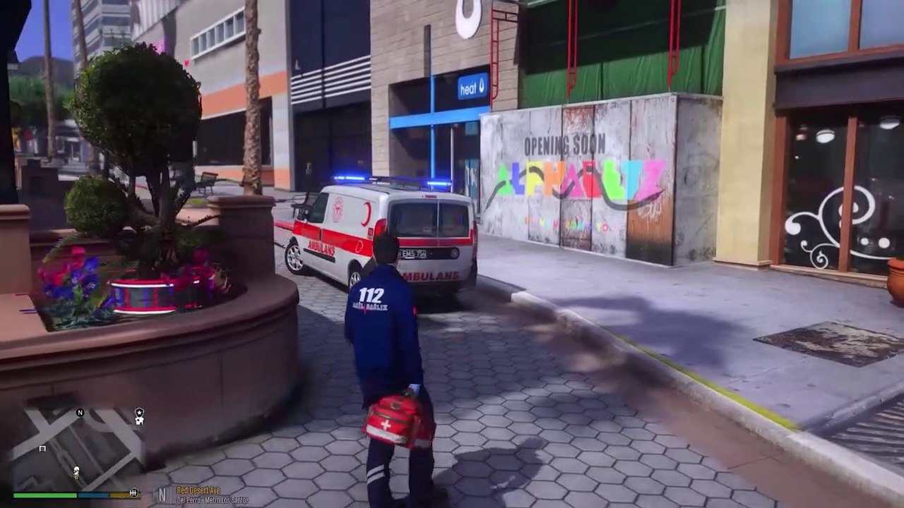 DOBLO AMBULANS ! - 112 AMBULANS MODU GTA 5 - LSPDFR