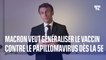 Emmanuel Macron veut "