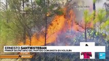 Incendio deja más de 1.700 hectáreas afectadas en Cuba