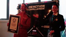Former F1 champion Jenson Button breaks Guinness World Record reflex challenge