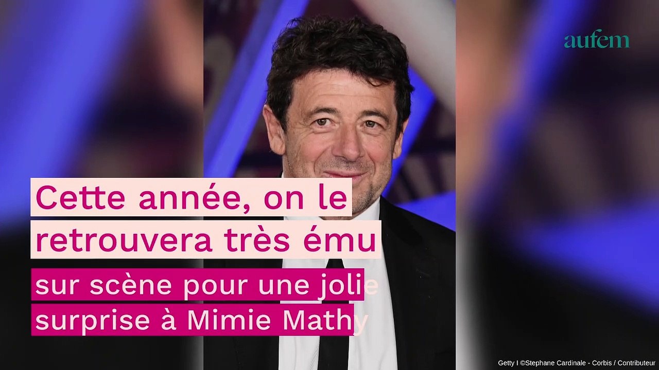 Patrick Bruel blessé aux Enfoirés : “A priori,...