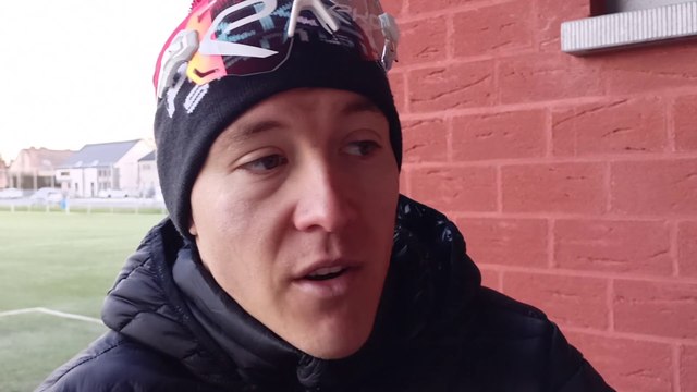 Le Samyn 2023 - Hugo Hofstetter, 2e et battu par Milan Menten : J'avais envie de gagner et quand je lance le sprint, j'avais une dent de trop et ça m'a coûté la victoire