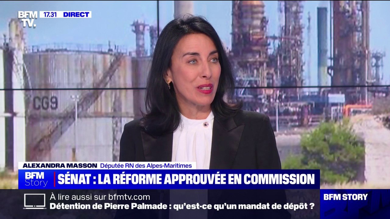 Retraites: pour Alexandra Masson, "le Sénat ne...