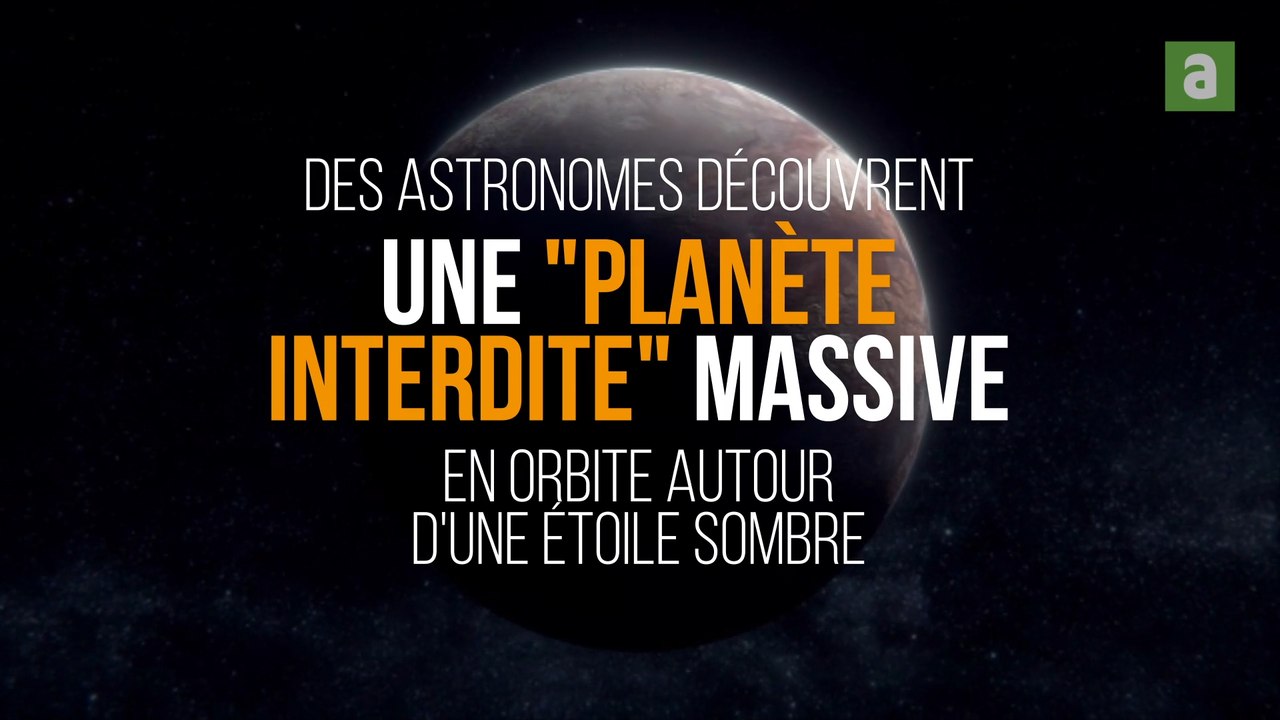 Des astronomes découvrent une "planète interdite" massive en orbite autour d'une étoile