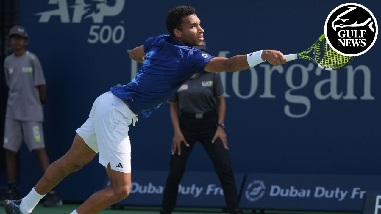 Felix Auger-Aliassime takes long-term view on career goals at Dubai Tennis