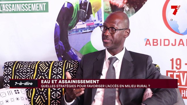 7-à-dire | Sylvain Migan, directeur général de l'agence nationale de l'Eau potable en milieu rural