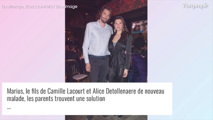 Camille Lacourt : Son fils encore malade, ce cadeau magique qui lui redonne le sourire