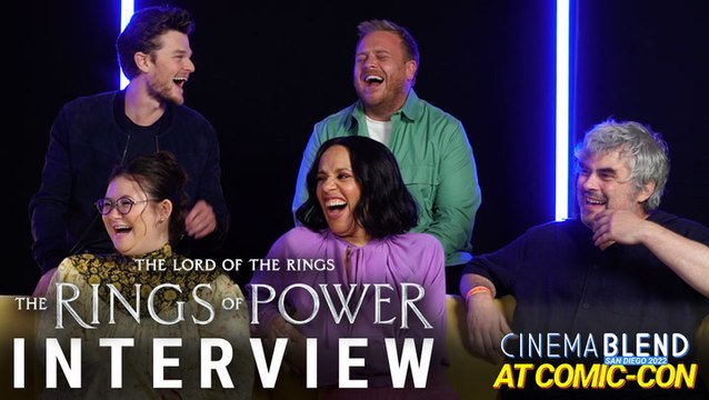 'Lord of the Rings: The Rings of Power' Interview | Rob Aramayo, Owain Arthur & More