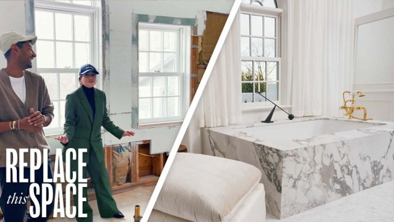 Adrienne Bailon's Bathroom Gut-Renovated by Pro Designer