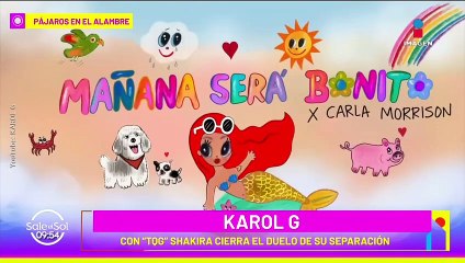 TW Shakira cierra su duelo con 'TQG'