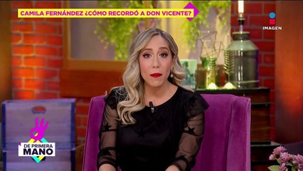 ¡Don Vicente se manifestó en el Corona Capital, asegura Camila Fernández!