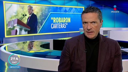 López Obrador critica a organizadores de la marcha en defensa del INE