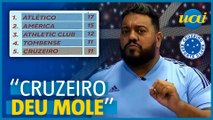 Cruzeiro perde liderança e Hugão desabafa no AE